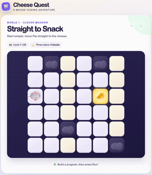 Cheese Quest gameplay