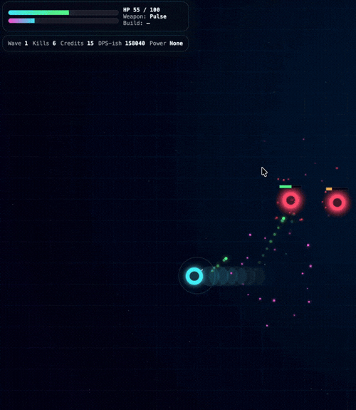 Neon Shooter gameplay